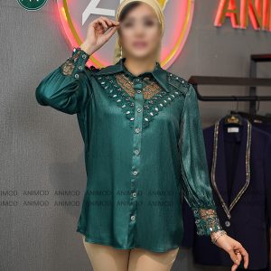 شومیز گیپور سنگدوزی